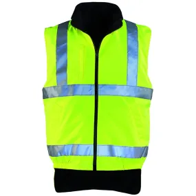 Coverguard - Gilet thermique HV jaune doublé polaire HI-WAY